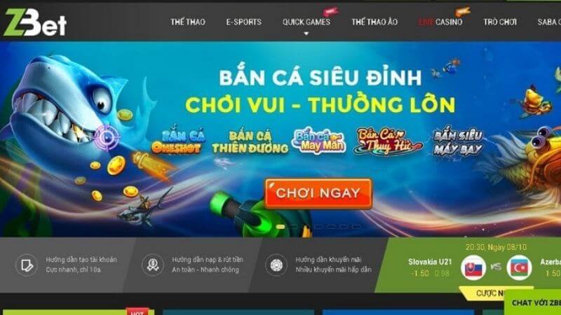 Bắn cá Zbet game luôn thu hút đông đảo người chơi yêu thích